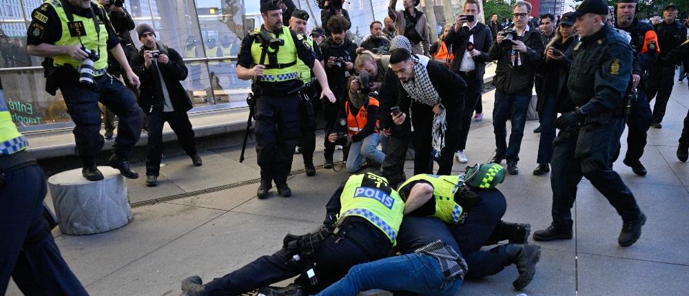 Σουηδία - Μαλμε - Διαδηλώσεις φιλοπαλαιστίνιων
