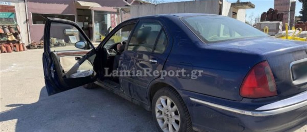 τροχαιο -λαμια - δικυκλιστης