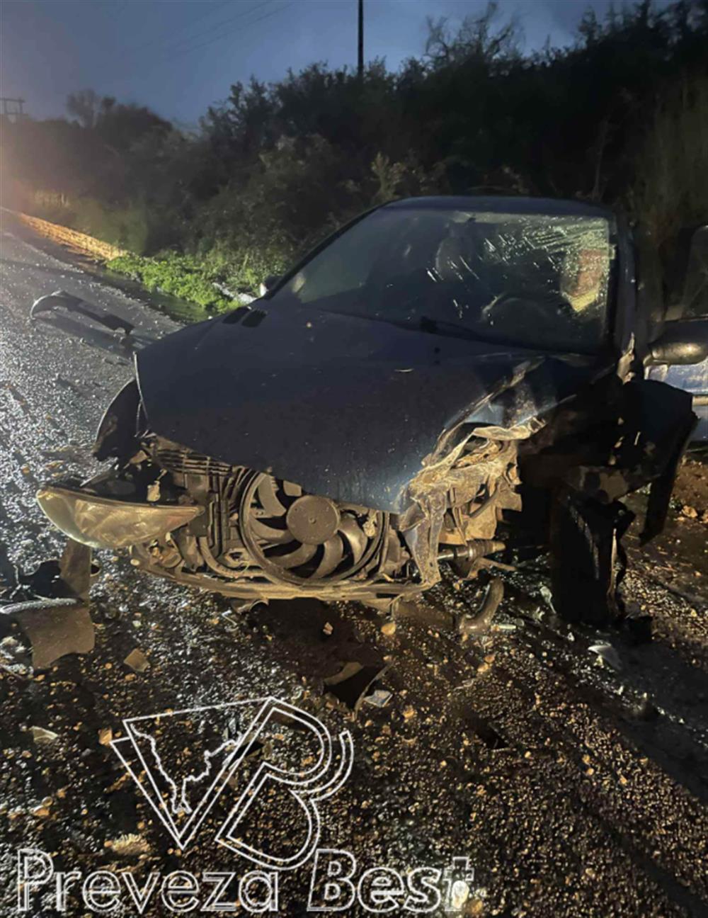 Πρέβεζα - Κακοκαιρία -Τροχαίο