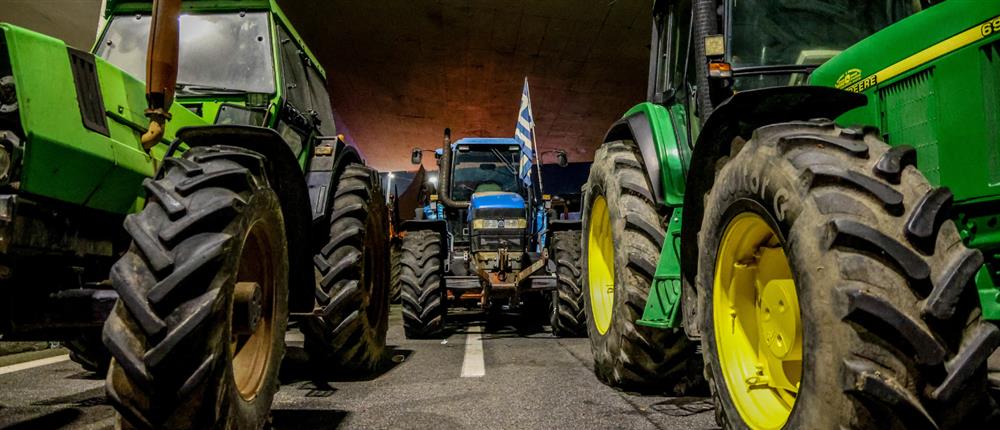 Αγρότες - Θεσσαλονίκη - μπλόκα