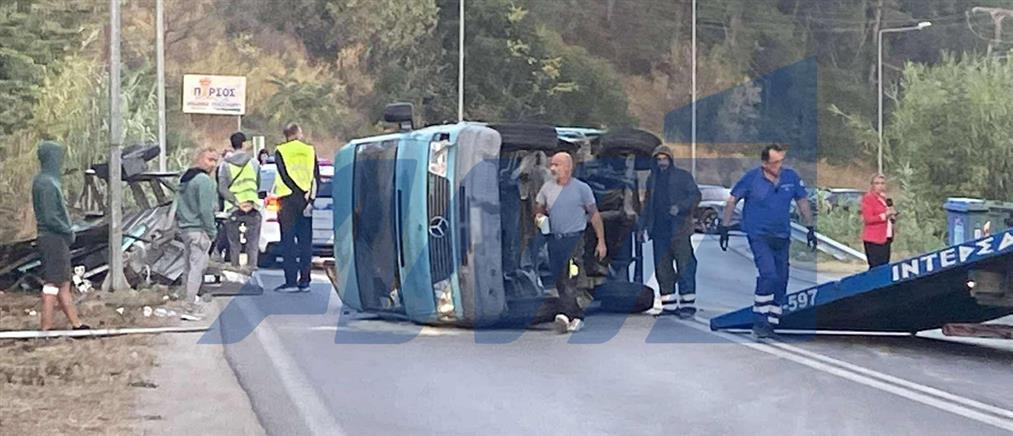 Καραμπόλα οχημάτων στη Θεσσαλονίκη – Ένας τραυματίας (εικόνες)