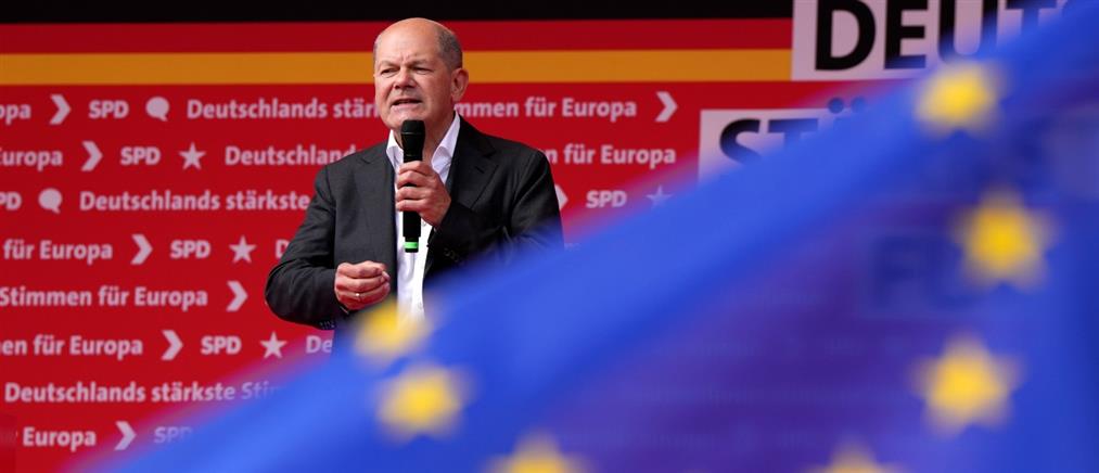 Ευρωεκλογές - Γερμανία: Βαριά ήττα για το SPD του Ολαφ Σολτς
