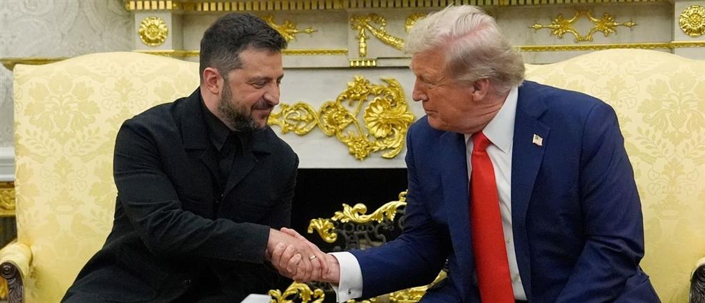 Προσωπικά ευγνώμων προς τον Τραμπ δηλώνει ο Ζελένσκι
