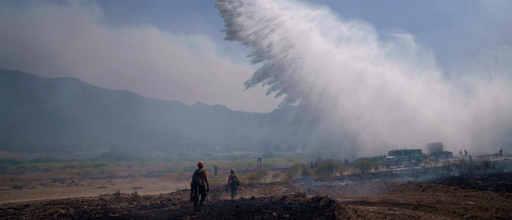 Φωτιά στην Καλιφόρνια έκανε στάχτη χιλιάδες στρέμματα δάσους