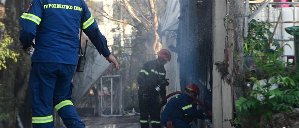 Κυψέλη: Υπό έλεγχο η πυρκαγιά σε υπόγειο γκαράζ 