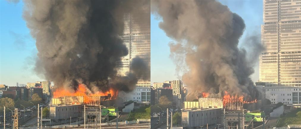 Παρίσι: Φωτιά σε κέντρο διαλογής απορριμμάτων (βίντεο)