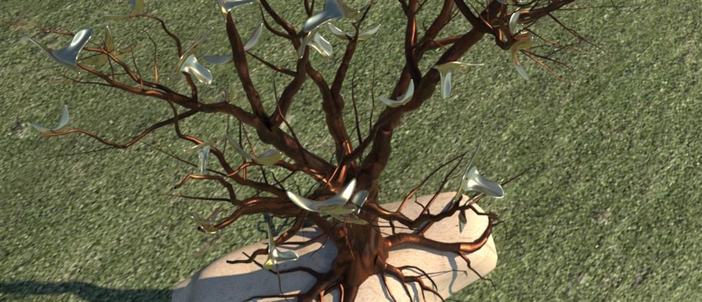 Τέμπη - “Το Δένδρο των Ψυχών”: Το γλυπτό μνημείο για τα θύματα της τραγωδίας (εικόνες)