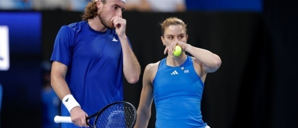 Νίκη για Σάκκαρη και Τσιτσιπά στο μικτό διπλό
