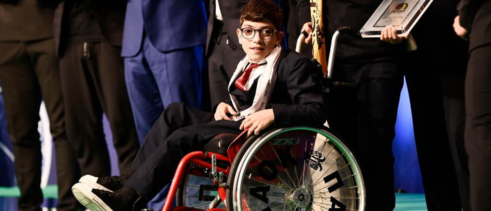 Βραβεία ΠΣΑΠΠ: Ο μικρός Γιάννης συγκλόνισε με το μήνυμά του (εικόνες)
