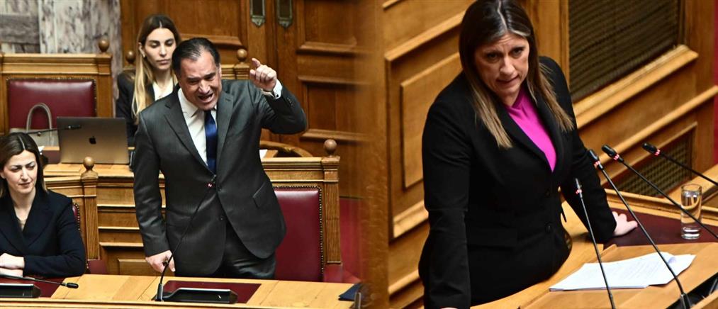 Χρονοκόφτης στη Βουλή: Βαριές εκφράσεις Γεωργιάδη - Κωνσταντοπούλου