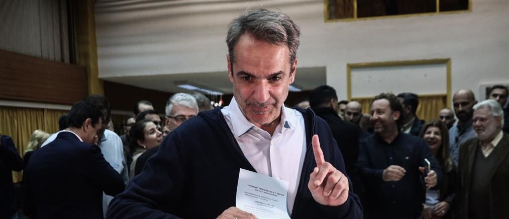 Εσωκομματικές εκλογές ΝΔ - Μητσοτάκης: Είμαστε η μεγάλη δημοκρατική παράταξη αυτού του τόπου