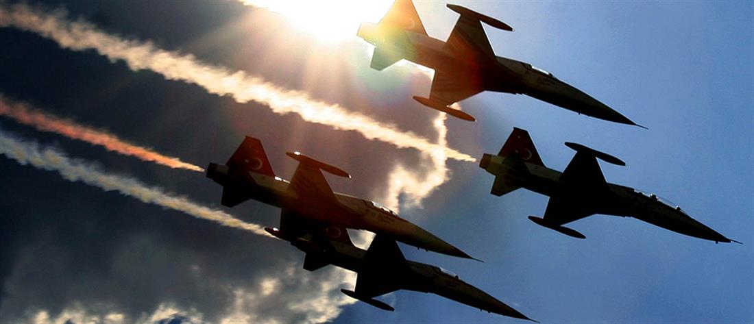 “Αερομαχίες” ελληνικών και τουρκικών F-16 πάνω από το Αιγαίο