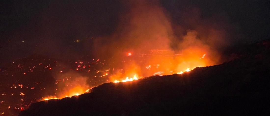 Φωτιά στην Κω: Δύσκολη αναμένεται η νύχτα - Εκκενώσεις οικισμών (εικόνες)