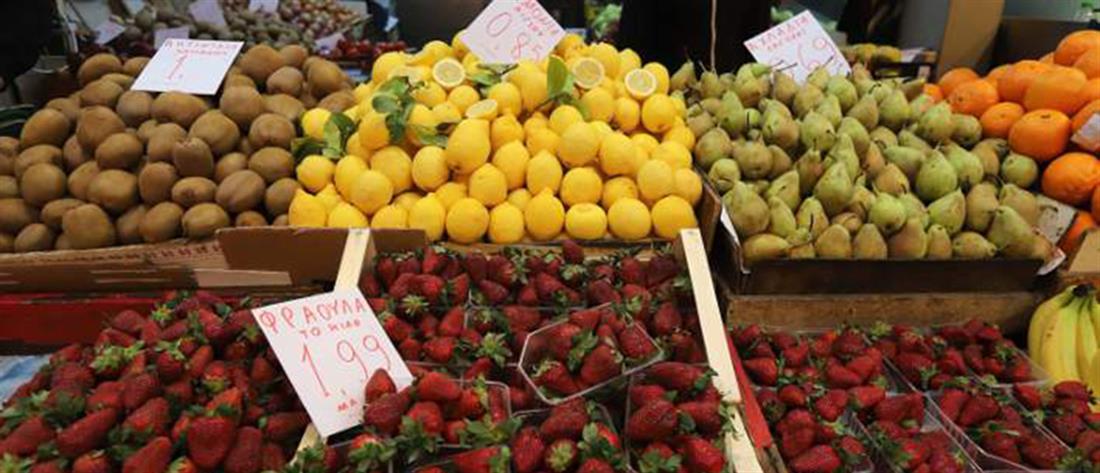 Φρούτα - Λαχανικά: Αύξηση στις εισαγωγές το πρώτο 10μηνο του 2023