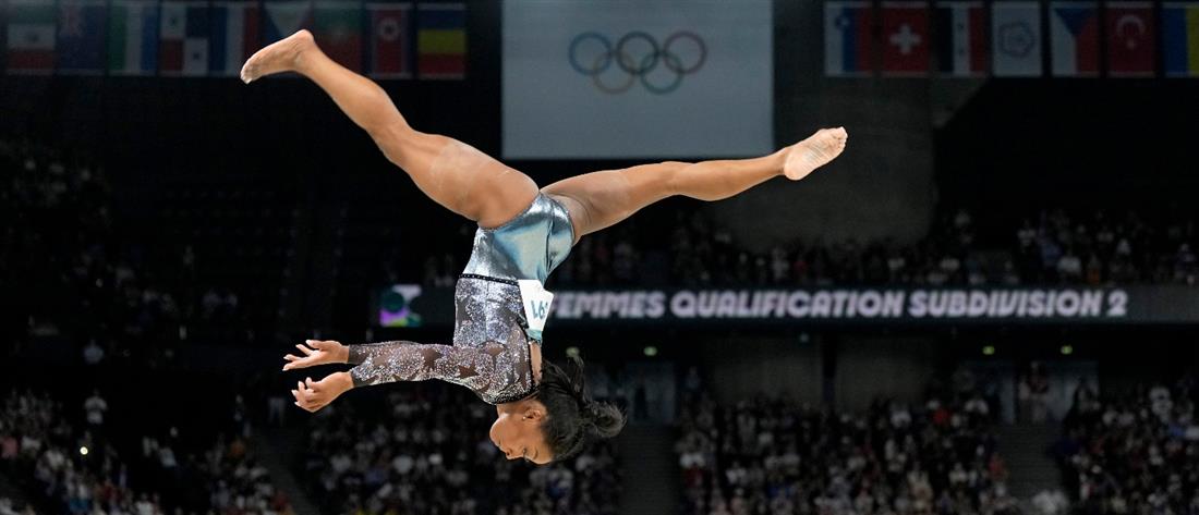 Ολυμπιακοί Αγώνες - Ρυθμική: Η εντυπωσιακή επιστροφή της Σιμόν Μπάιλς (βίντεο)