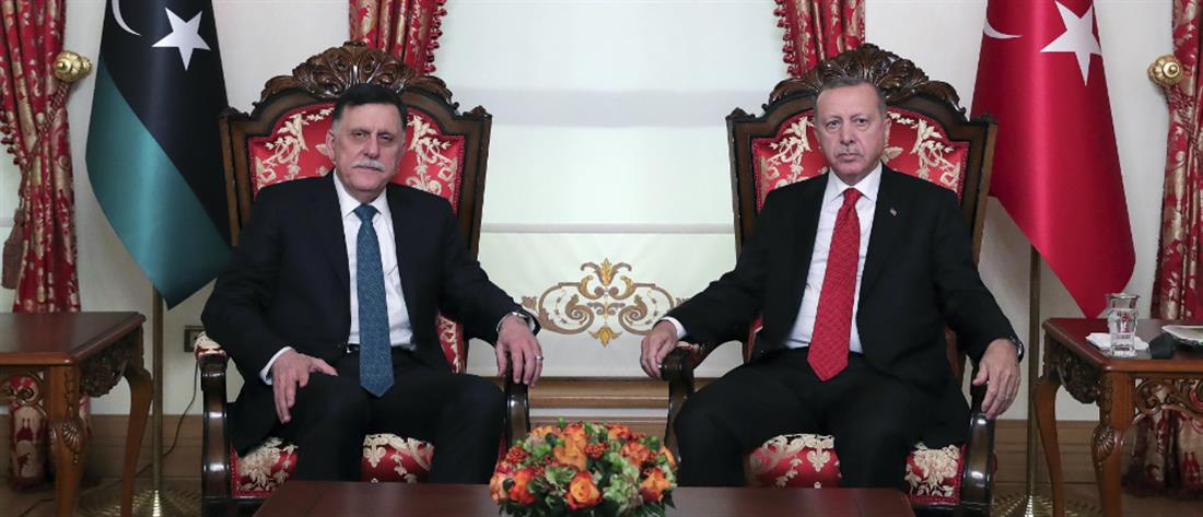 Νέο τετ α τετ Ερντογάν με τον πρωθυπουργό της Λιβύης
