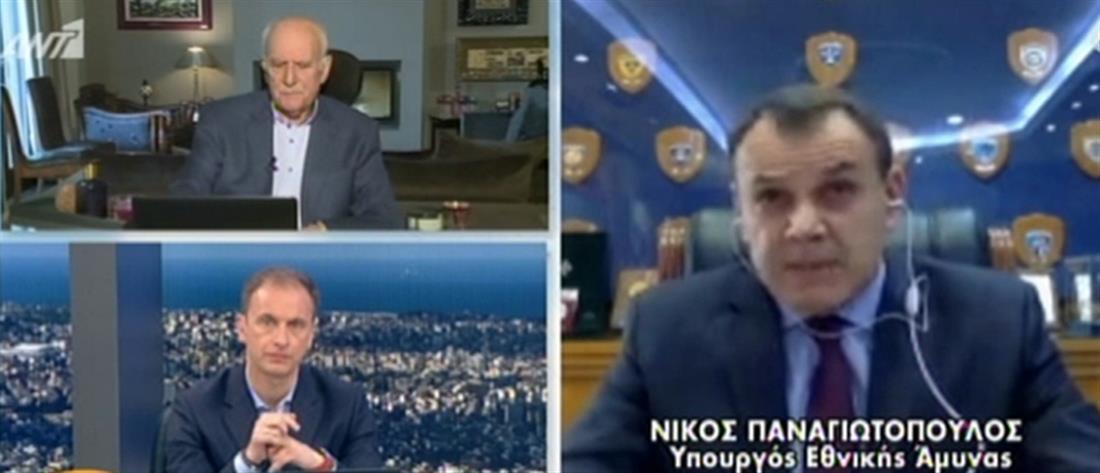 Παναγιωτόπουλος στον ΑΝΤ1: να μην μπει ο Στρατός στο κάδρο για την επιτήρηση της απαγόρευσης κυκλοφορίας