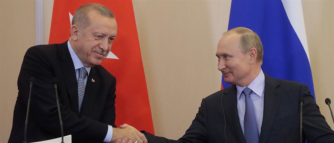 Πούτιν - Ερντογάν: “Κλείδωσε” η συνάντηση στο Σότσι