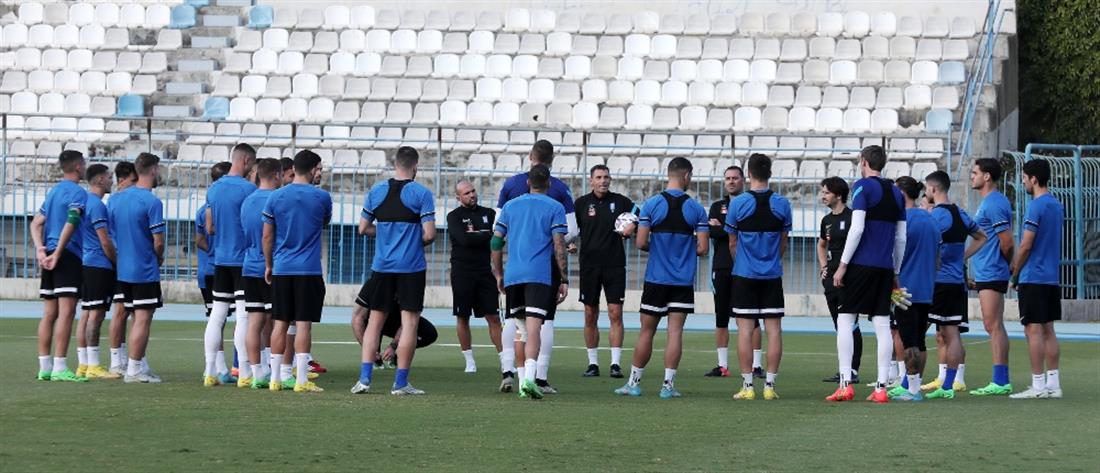 Nations League - Εθνική: Πρώτη προπόνηση ενόψει Κύπρου (εικόνες)