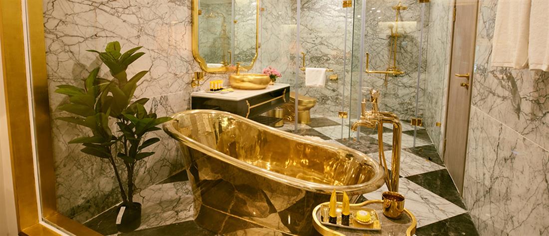 Ένα “χρυσό”… ξενοδοχείο στο Ανόι (εικόνες)