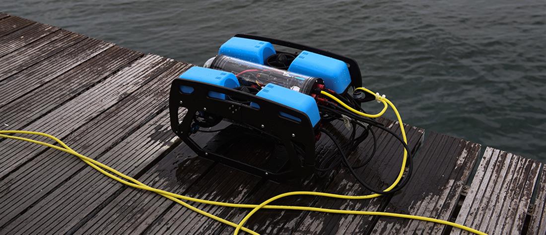 Με υποβρύχιο drone “ψαρεύουν” τα πατίνια στον Θερμαϊκό (εικόνες)