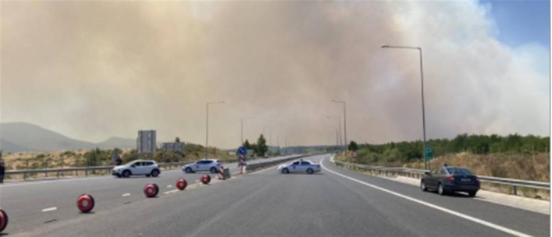 Φωτιά στη Μεσσηνία: Οι φλόγες “πολιορκούν” το Καρνάσι (βίντεο)