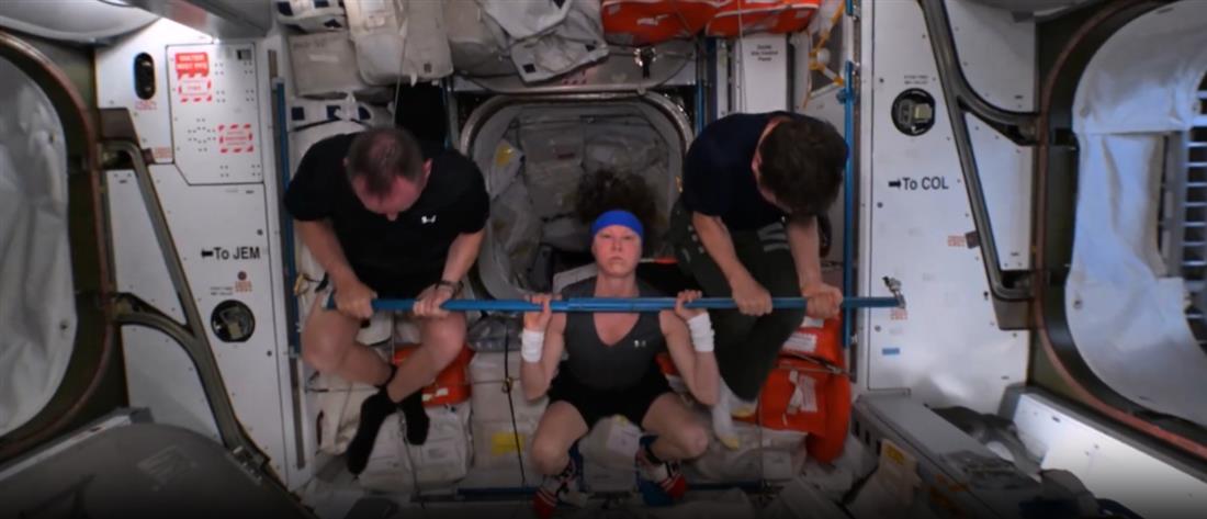 NASA: Ολυμπιακοί Αγώνες... μηδενικής βαρύτητας στον διαστημικό σταθμό (βίντεο)