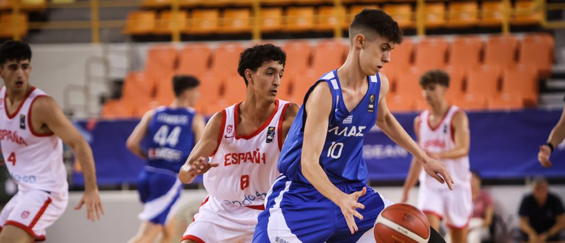 Eurobasket U16: Αποκλείστηκε η Εθνική Παίδων από την Ισπανία