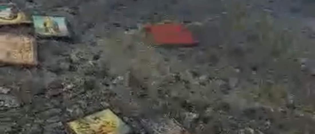 Εύβοια: η θάλασσα γέμισε... εικόνες! (βίντεο)
