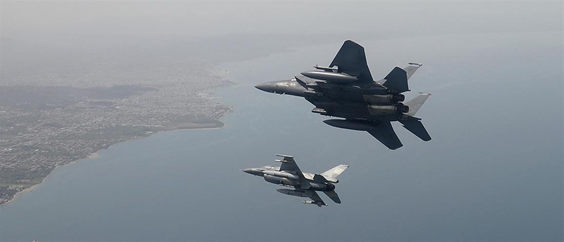 EUNOMIA: “Αερομαχίες” ελληνικών F-16 με τουρκικά μαχητικά