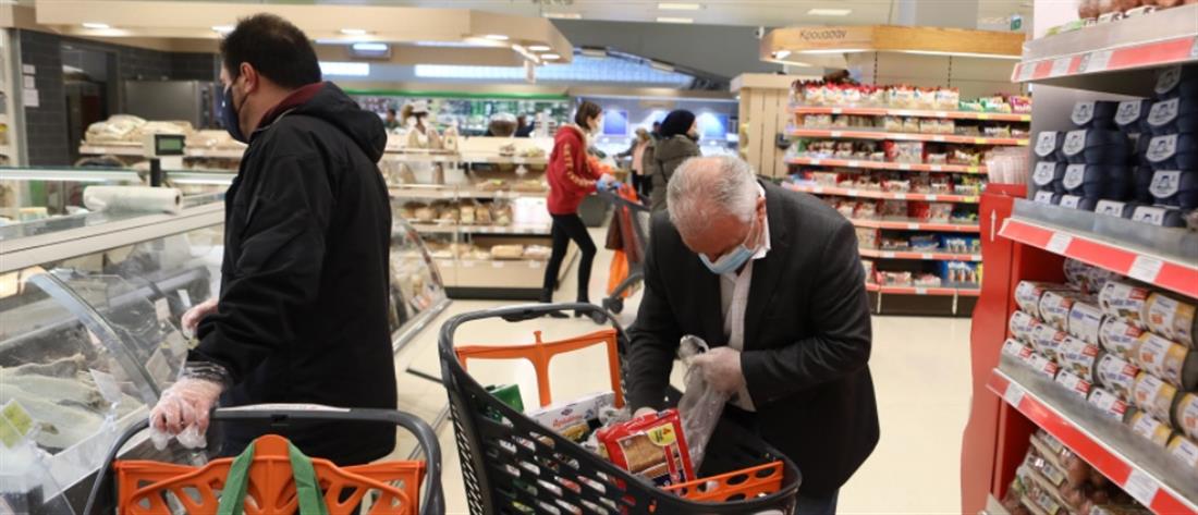 Ο κορονοϊός άλλαξε τις προτιμήσεις των καταναλωτών στα σούπερ μάρκετ