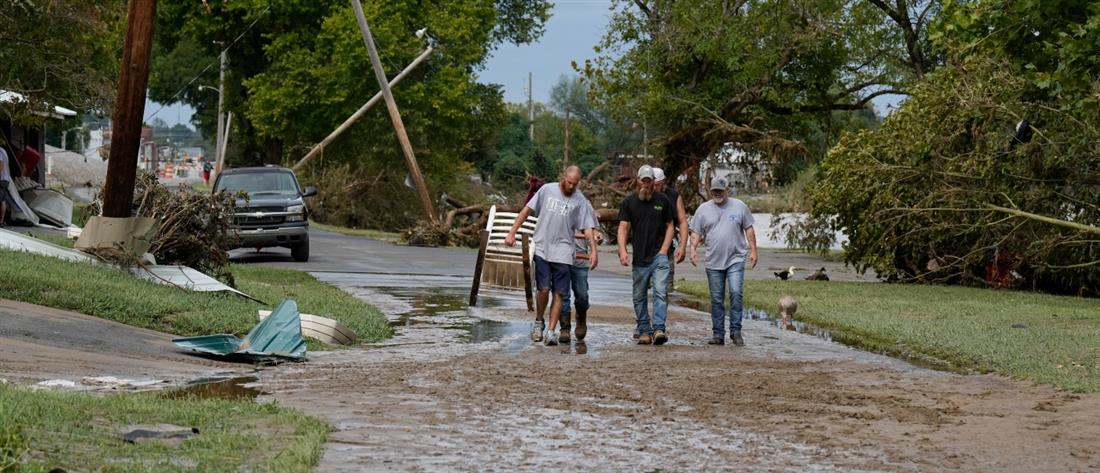 ΗΠΑ: Ο τυφώνας Έλιν άφησε πίσω του δεκάδες νεκρούς (βίντεο)