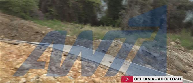 Λάρισα - Βόλος: Ο ΑΝΤ1 στον παραλιακό δρόμο που κατέρρευσε πριν εγκαινιαστεί (βίντεο)