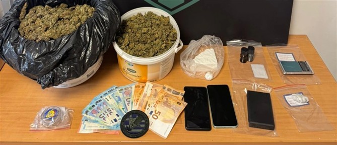 Χανιά: Στα "χέρια" της Αστυνομίας 51χρονος με 2 κιλά κάνναβη και 200 γρ. κοκαΐνης