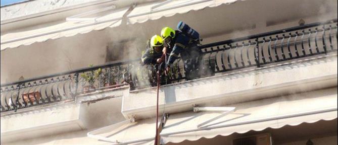 Φωτιά σε διαμέρισμα στην Αγία Παρασκευή