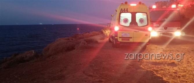 Κρήτη: Τουρίστας γλίστρησε και έπεσε από βράχια την ώρα που έκανε βόλτα με την γυναίκα του (εικόνες)