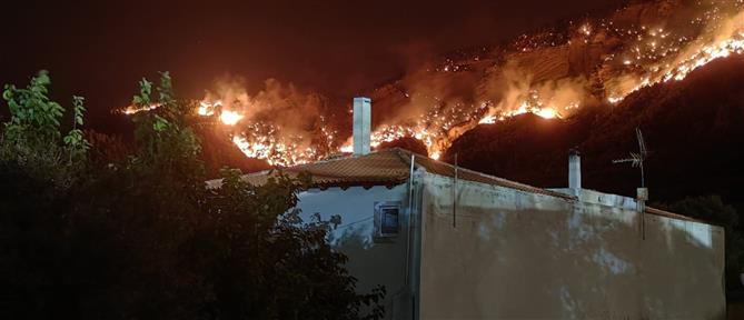 Φωτιά στην Ηλεία: Ήχησε το 112 (εικόνες)