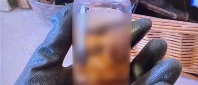 Βρέθηκε μωρό μέσα σε φιάλη με φορμόλη σε σπίτι 77χρονου