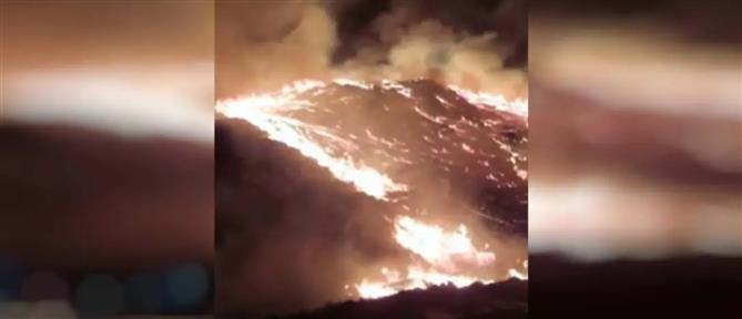 Φωτιά στην Κρήτη: Σε εξέλιξη η πυρκαγιά στο Γεράκι (εικόνες)
