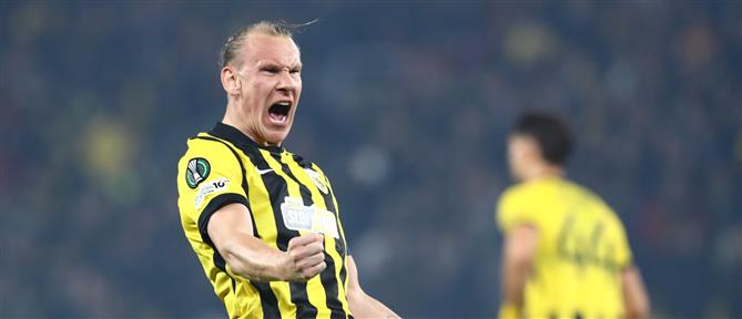 ΑΕΚ - Κραϊόβα: Μείωσε το σκορ για την Ένωση ο Βίντα 1-2