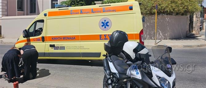Κρήτη: Αυτοκίνητο παρέσυρε πεζή - Μεταφέρθηκε στο νοσοκομείο (εικόνες)