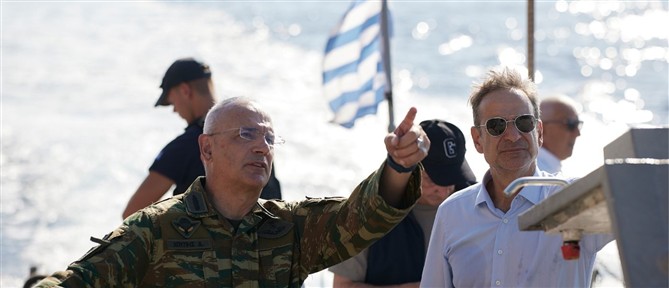 Η επίσκεψη του Κυριάκου Μητσοτάκη στα ακριτικά φυλάκια και το μήνυμα στήριξης στις Ένοπλες Δυνάμεις