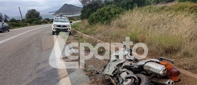 Θανατηφόρο τροχαίο στην εθνική οδό Ναυπάκτου - Ιτέας: Ένας νεκρός και δύο τραυματίες