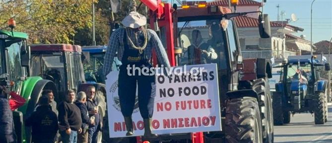 Ημαθία: Στους δρόμους με τα τρακτέρ τους αγρότες και κτηνοτρόφοι