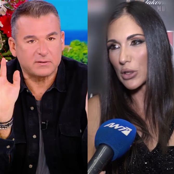 Γιώργος Λιάγκας σε Ανθή Βούλγαρη: "Εσύ είσαι που έβγαλες το θέμα με τον Μπισμπίκη και την Παππά ότι ζήλεψε η Βανδή"