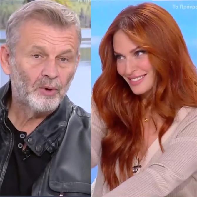 Σίσσυ Χρηστίδου & Απόστολος Γκλέτσος έλυσαν on air την παρεξήγηση: "Πες εδώ δημοσίως ότι με αγαπάς πάλι"