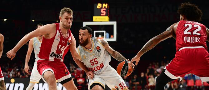 Euroleague: Άμυνα και τρίποντα «πλήγωσαν» τον Ολυμπιακό