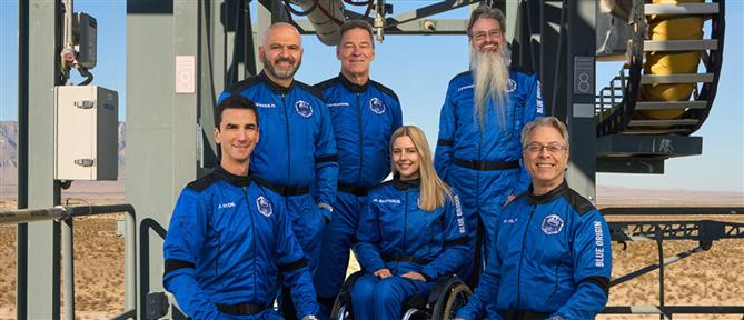 ΗΠΑ: Ο πρώτος άνθρωπος σε αναπηρικό αμαξίδιο ταξίδεψε στο διάστημα