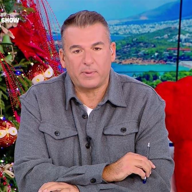 Γιώργος Λιάγκας: Η on air αναφορά στη Μαρία Αντωνά - "Έχω χωρίσει 9 χρόνια και εμφάνισα πέρσι μία σύντροφο"