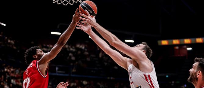 Μιλάνο – Ολυμπιακός: Λύγισαν οι “ερυθρόλευκοι”